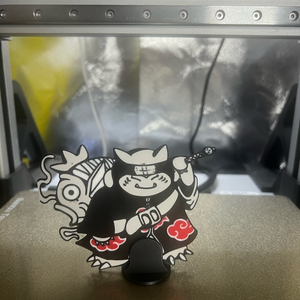 Akatsuki Snorlax 3D print